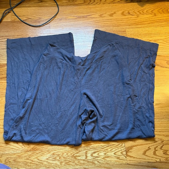 Athleta Well Rested Rib Sleep Wide Leg Pant size large - Picture 3 of 9